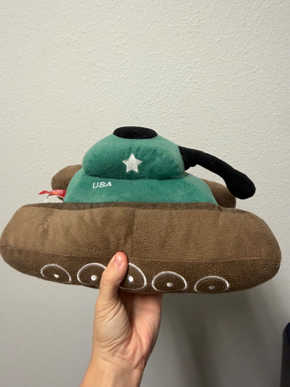 The Cuddle Zoo Military Tank Plush Stuffed Animal